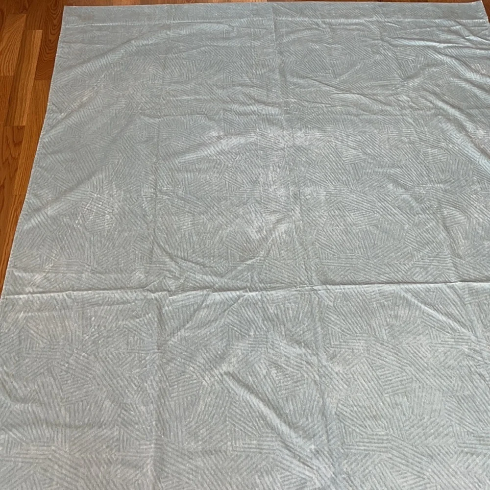 New Anthropologie Raquel Curtain light blue